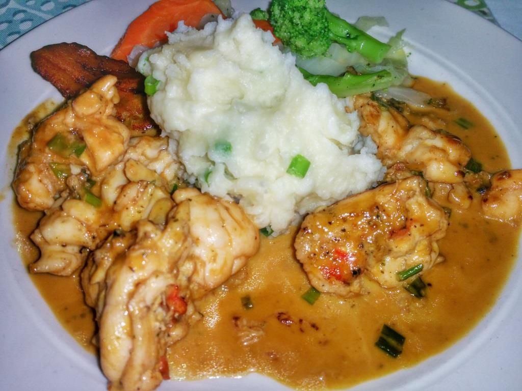 The Stewed Lobster (Creole Style) will make your taste buds very happy.