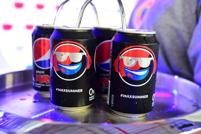 NEW YORK, NY - JULY 14: Pepsi products area seen at the opening party and celebration of LOVE: From Cave to Keyboard, Imagined by Pepsi at 433 Broadway on July 14, 2016 in New York City. (Photo by Theo Wargo/Getty Images for Pepsi)